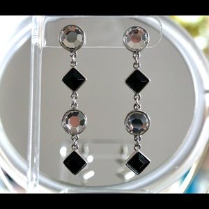 Ben-Amun Czech Crystal Drop Earrings
